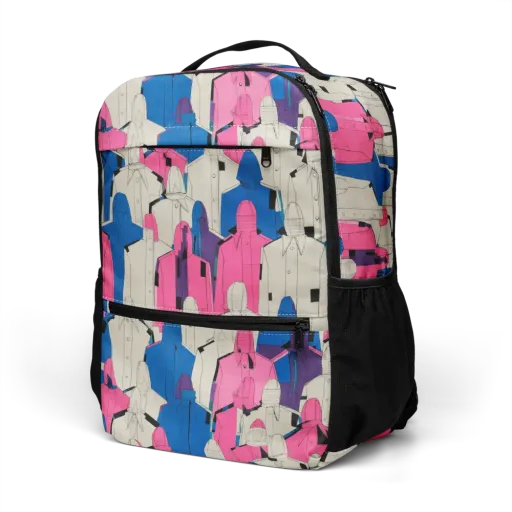 Neon Trench Choir on a Utility Backpack
