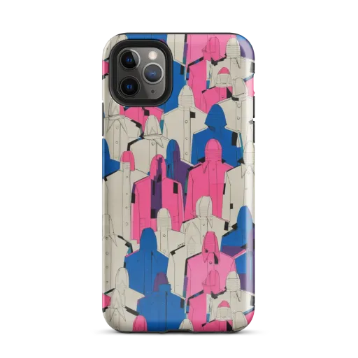 Neon Trench Choir on a Tough Case for iPhone®