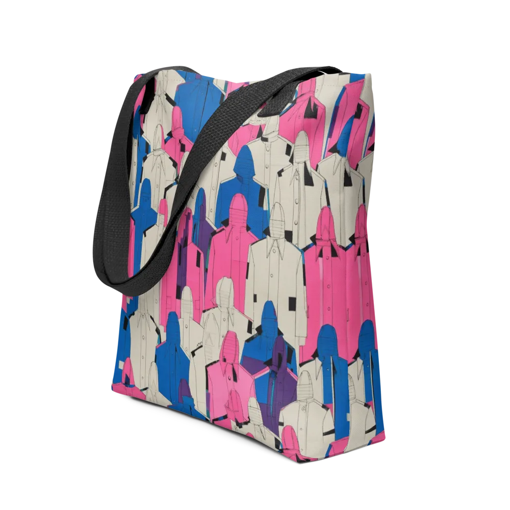 Neon Trench Choir on Tote Bag — Front