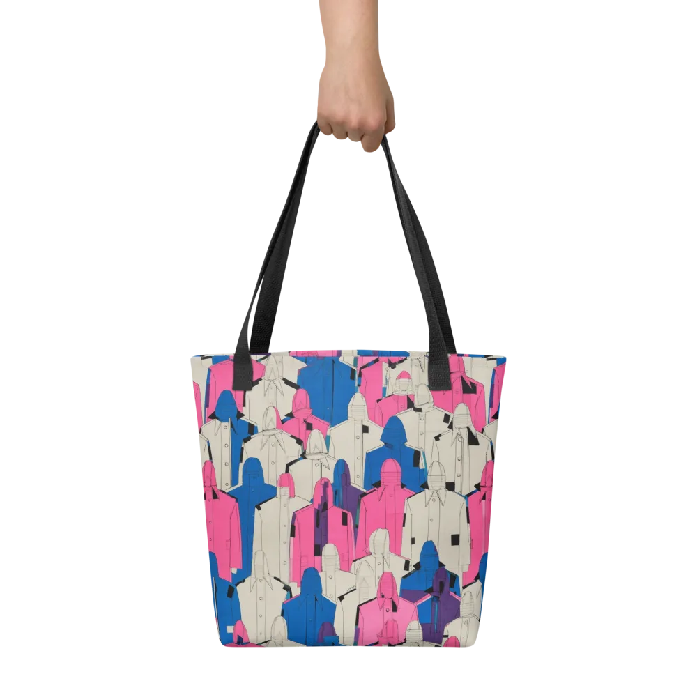 Neon Trench Choir on Tote Bag — Front