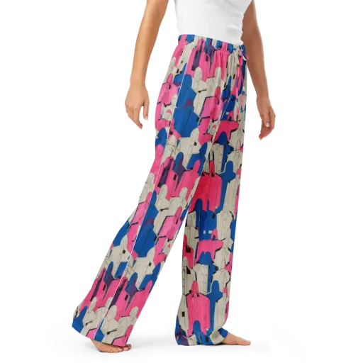 Neon Trench Choir on a Women's Pajama Pants