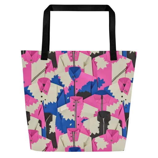 Zipper Voltage on a Large Tote Bag W/ Pocket