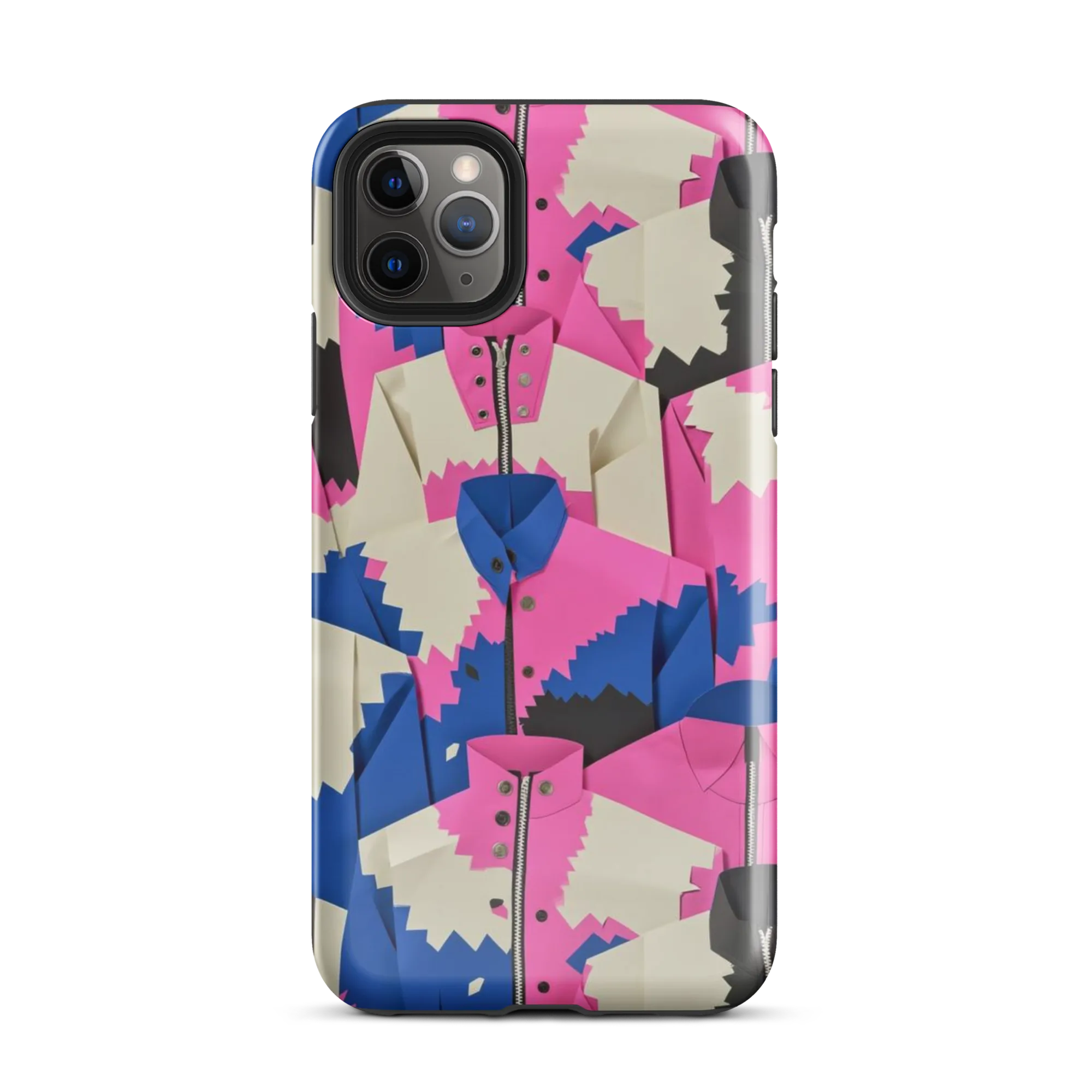 Zipper Voltage on Tough Case for iPhone® — Front