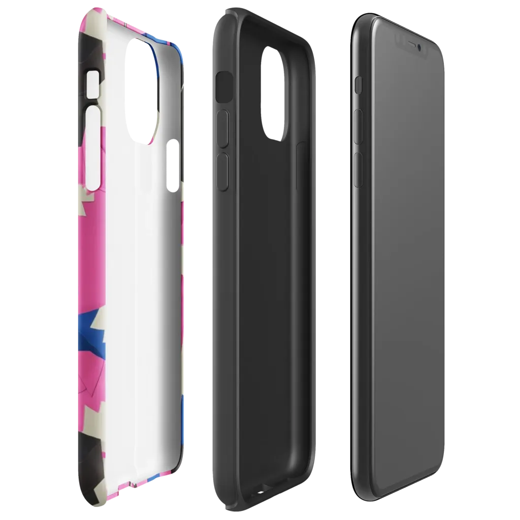 Zipper Voltage on Tough Case for iPhone® — Right