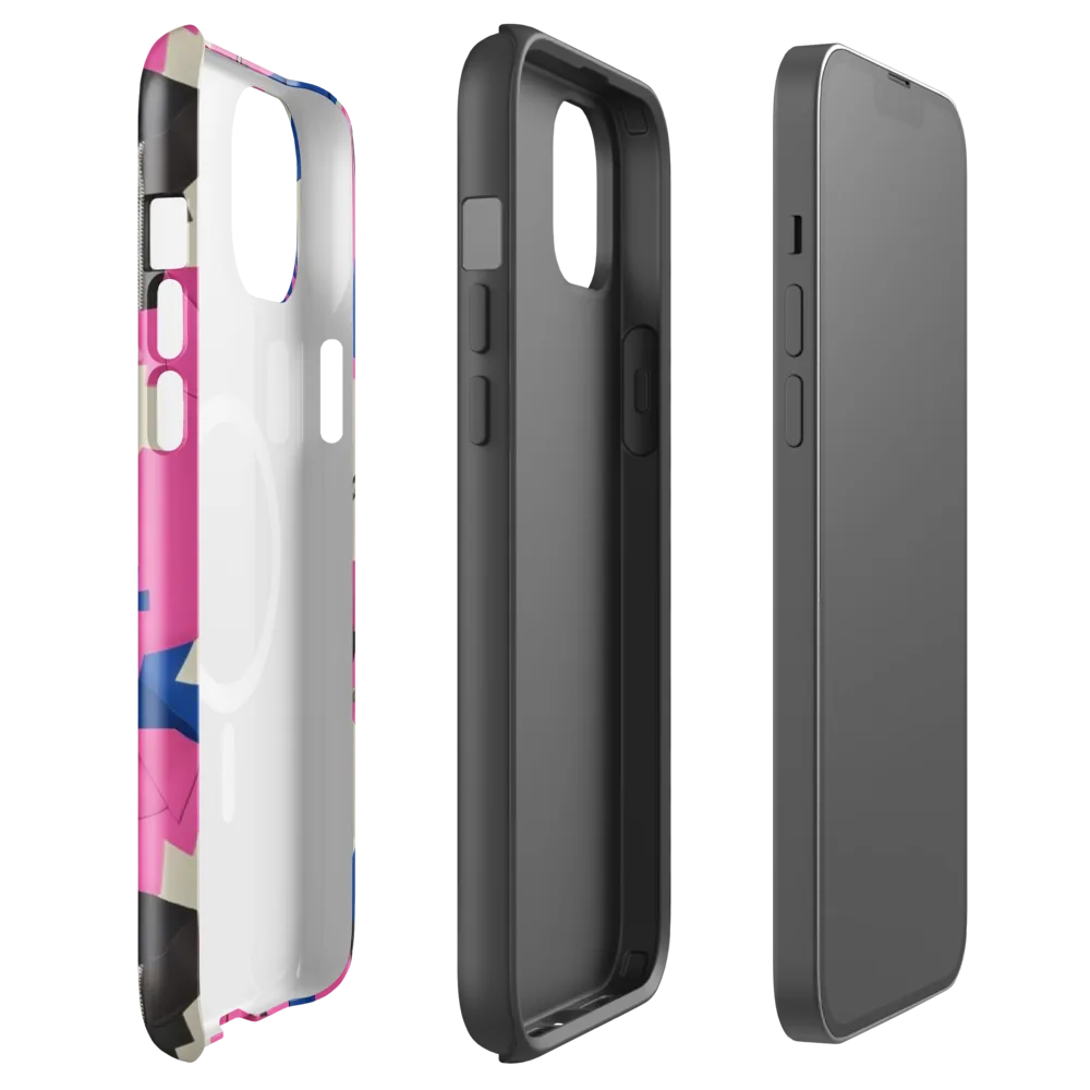 Zipper Voltage on MagSafe Tough Case for iPhone® — Front