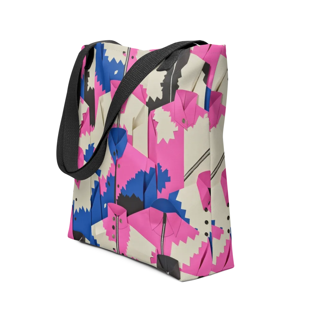 Zipper Voltage on Tote Bag — Front
