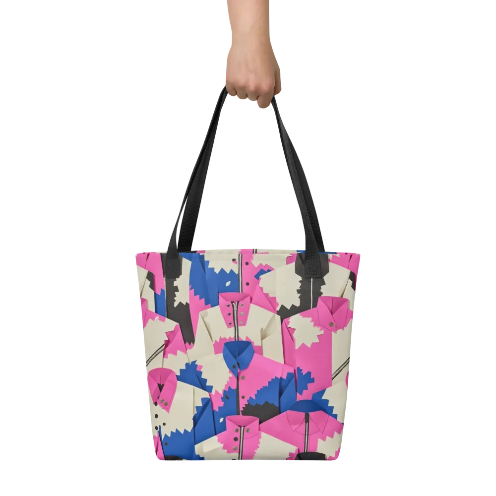Zipper Voltage on Tote Bag — Front