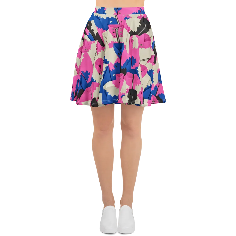 Zipper Voltage on Skater Skirt — Front