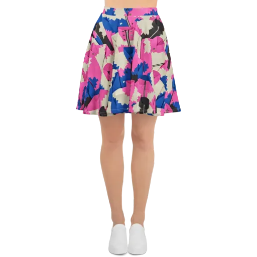 Zipper Voltage on a Skater Skirt
