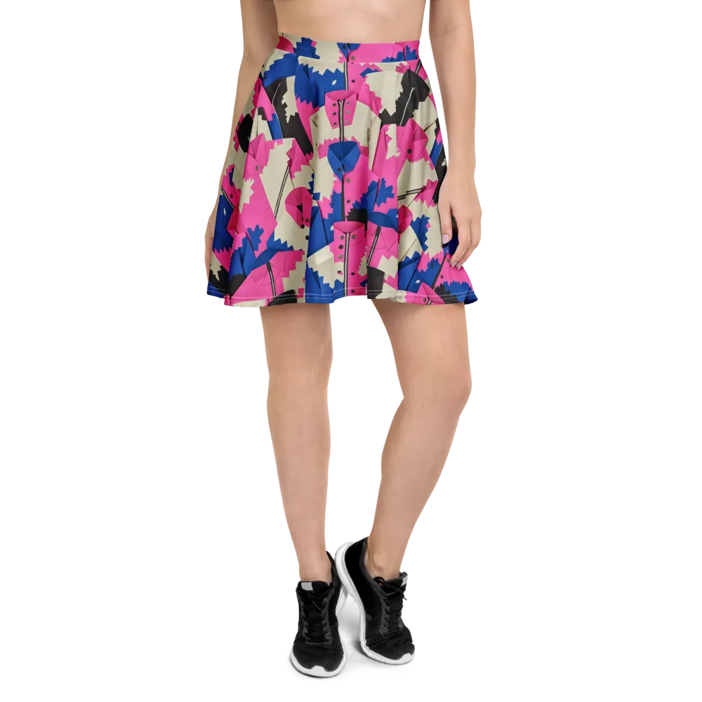 Zipper Voltage on Skater Skirt — Front