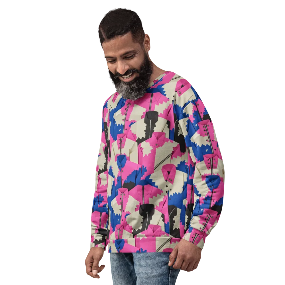 Zipper Voltage on Sweatshirt — Left Front