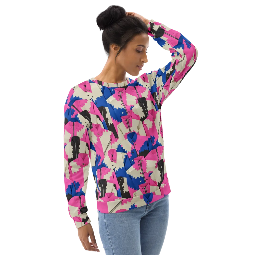 Zipper Voltage on Sweatshirt — Right Front
