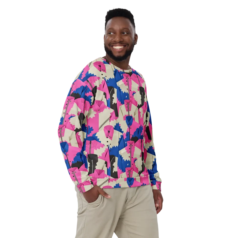 Zipper Voltage on Sweatshirt — Front
