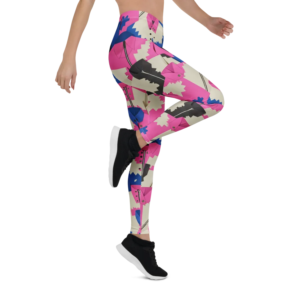 Zipper Voltage on Leggings — Right