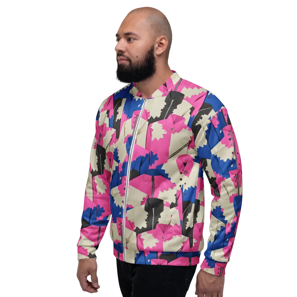 Zipper Voltage on Bomber Jacket — Left