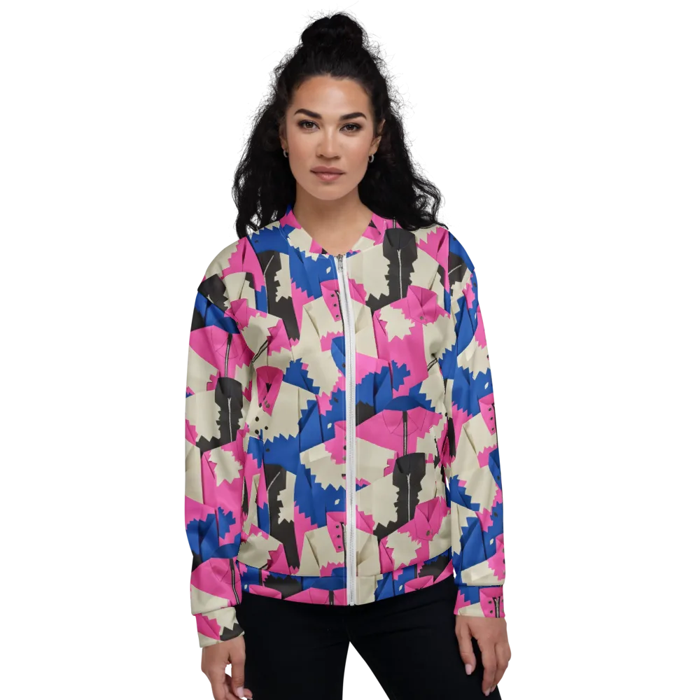 Zipper Voltage on Bomber Jacket — Front