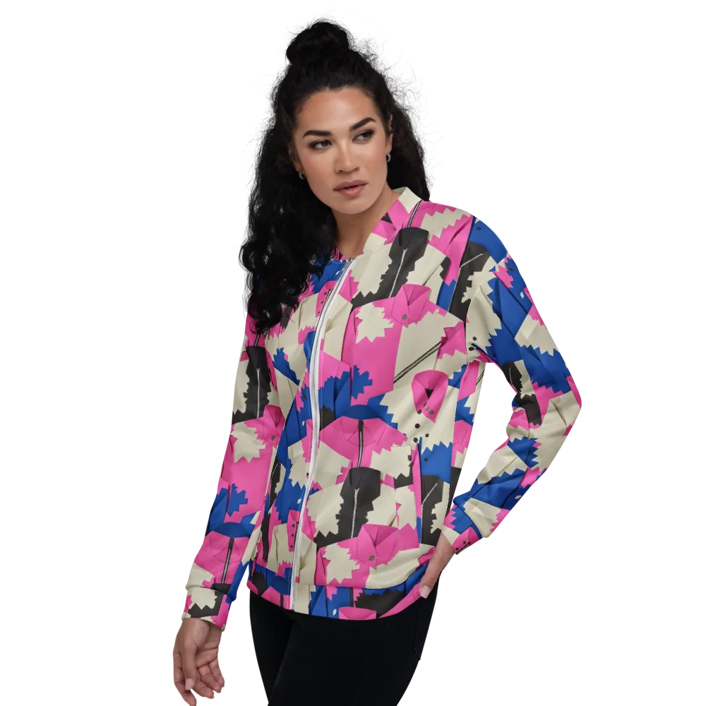 Zipper Voltage on Bomber Jacket — Left