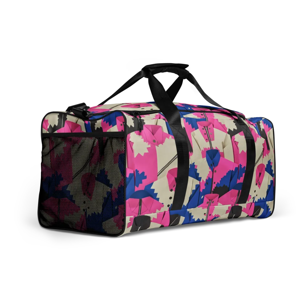 Zipper Voltage on Duffle Bag — Right Front