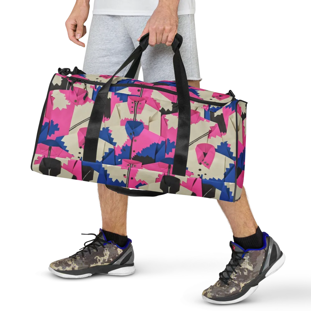 Zipper Voltage on Duffle Bag — Front