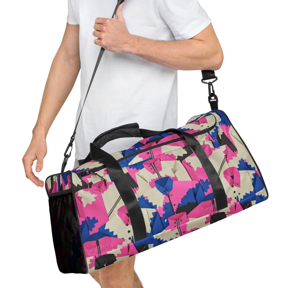 Zipper Voltage on Duffle Bag — Right Front