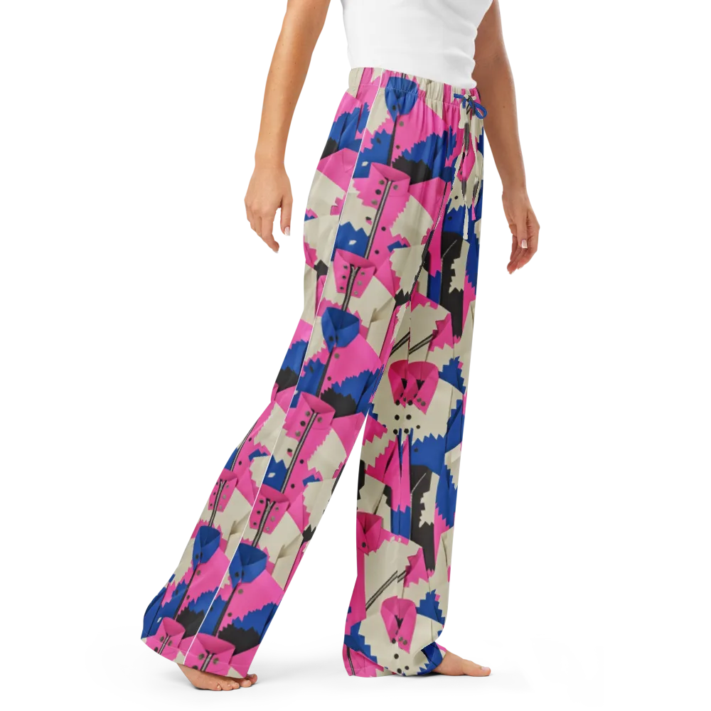Zipper Voltage on Women's Pajama Pants — Right Front