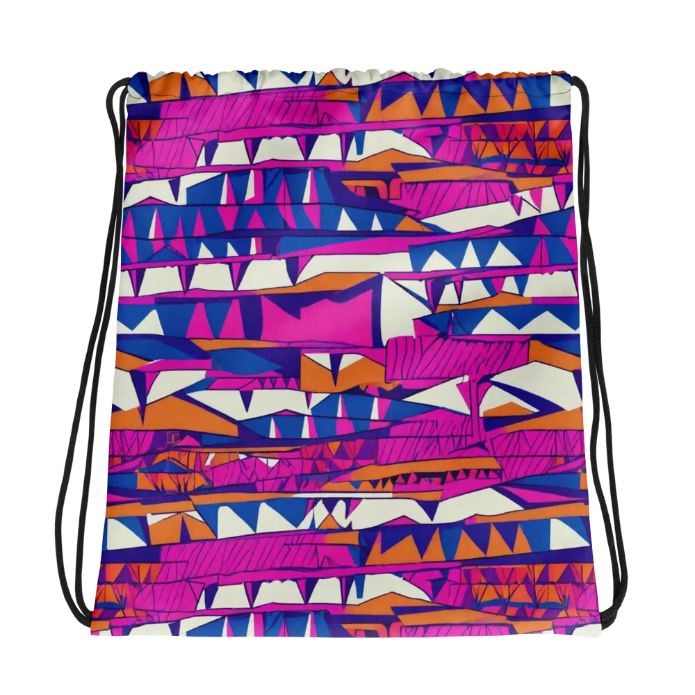 Neon Canyon on Drawstring Bag — Photo