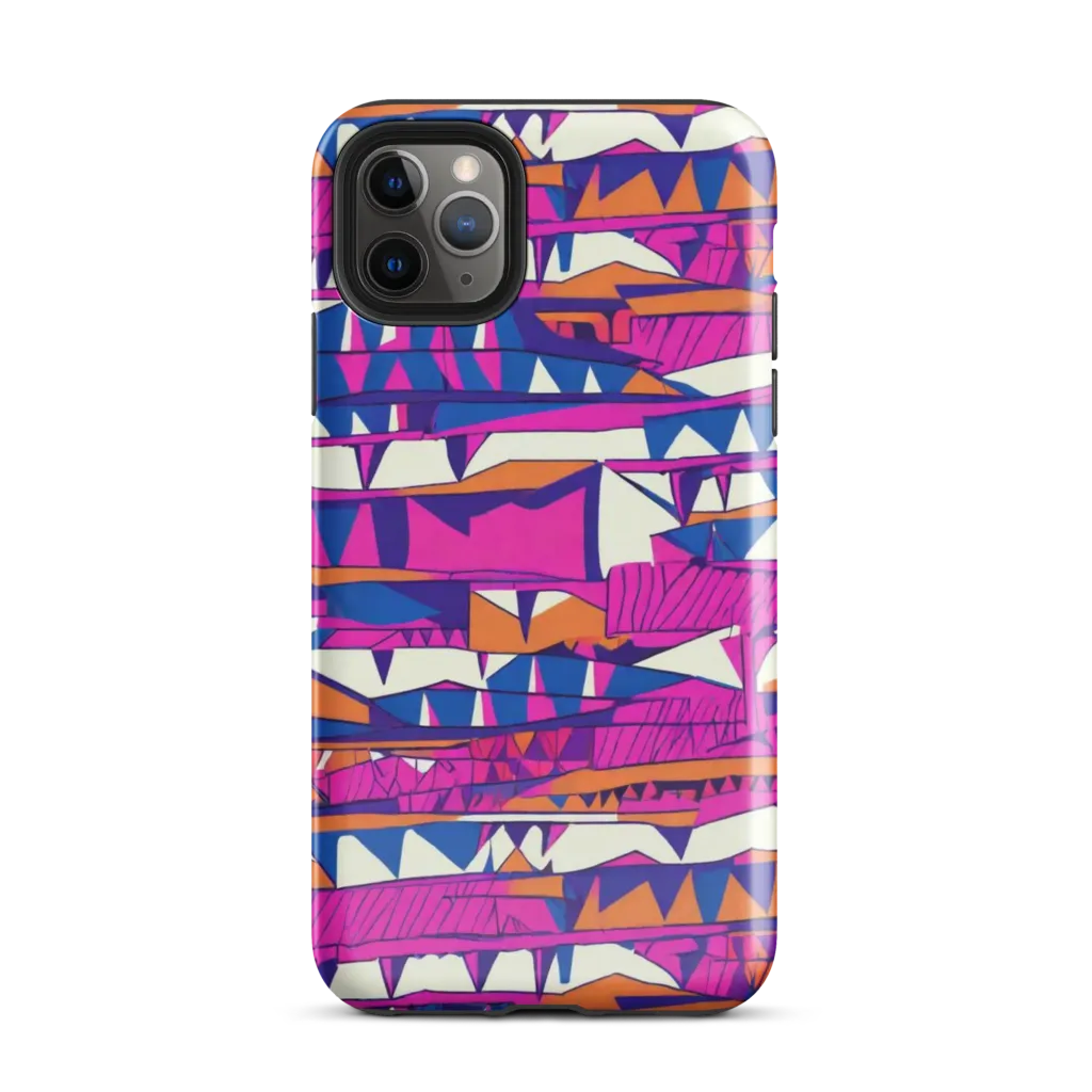 Neon Canyon on Tough Case for iPhone® — Front