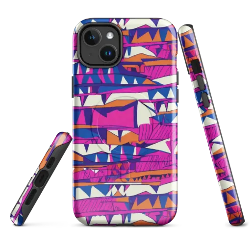 Neon Canyon on a MagSafe Tough Case for iPhone®