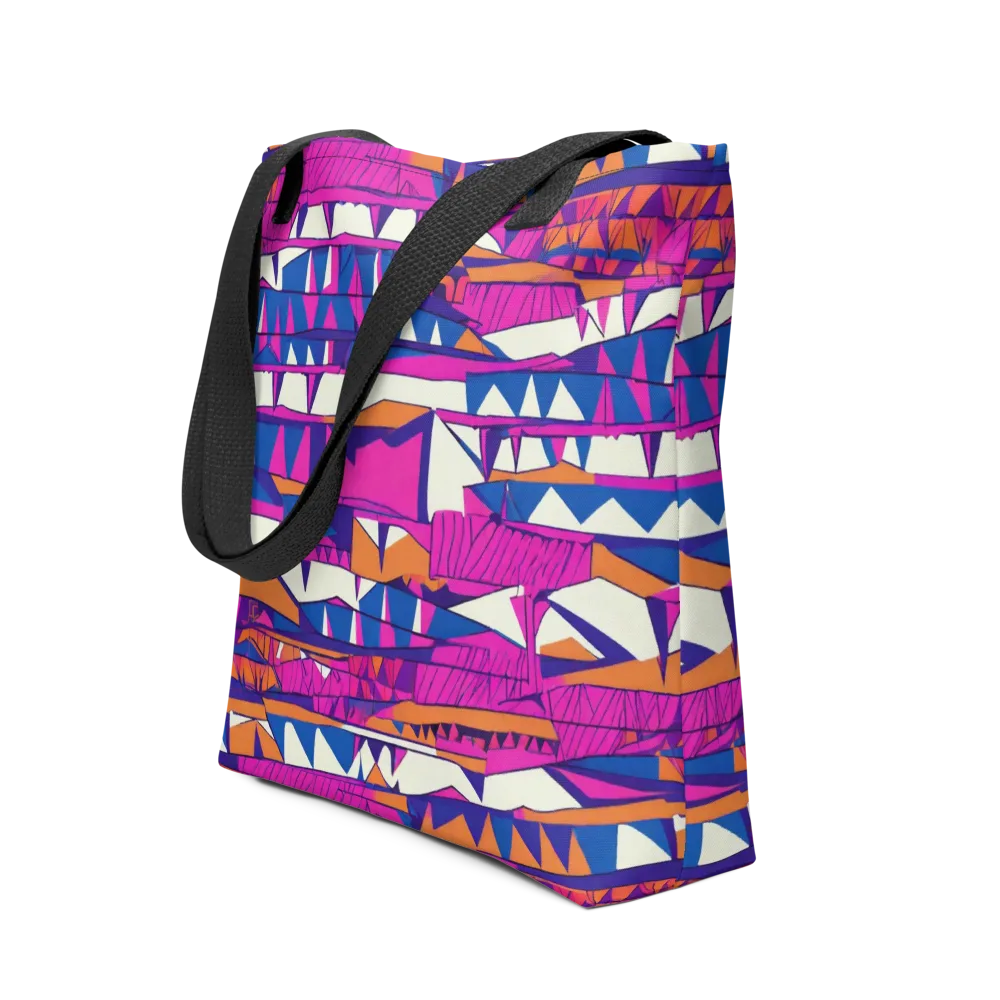 Neon Canyon on Tote Bag — Front