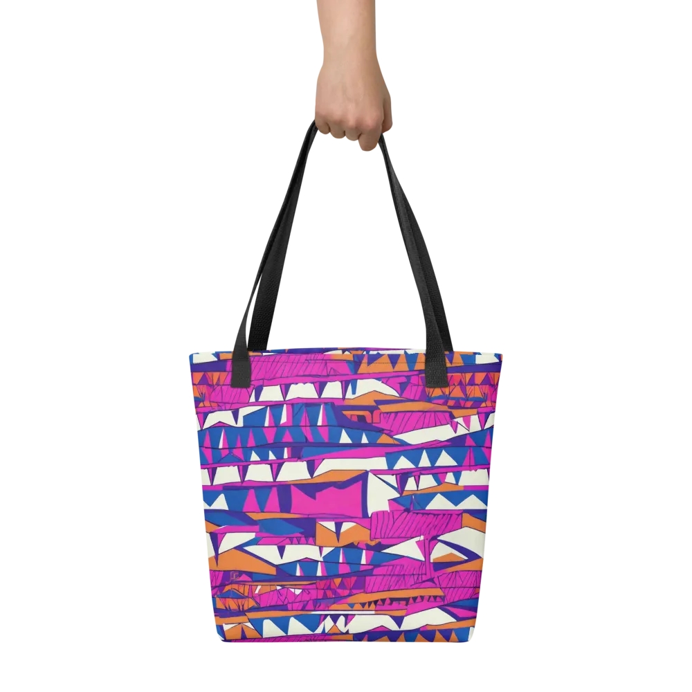 Neon Canyon on Tote Bag — Front