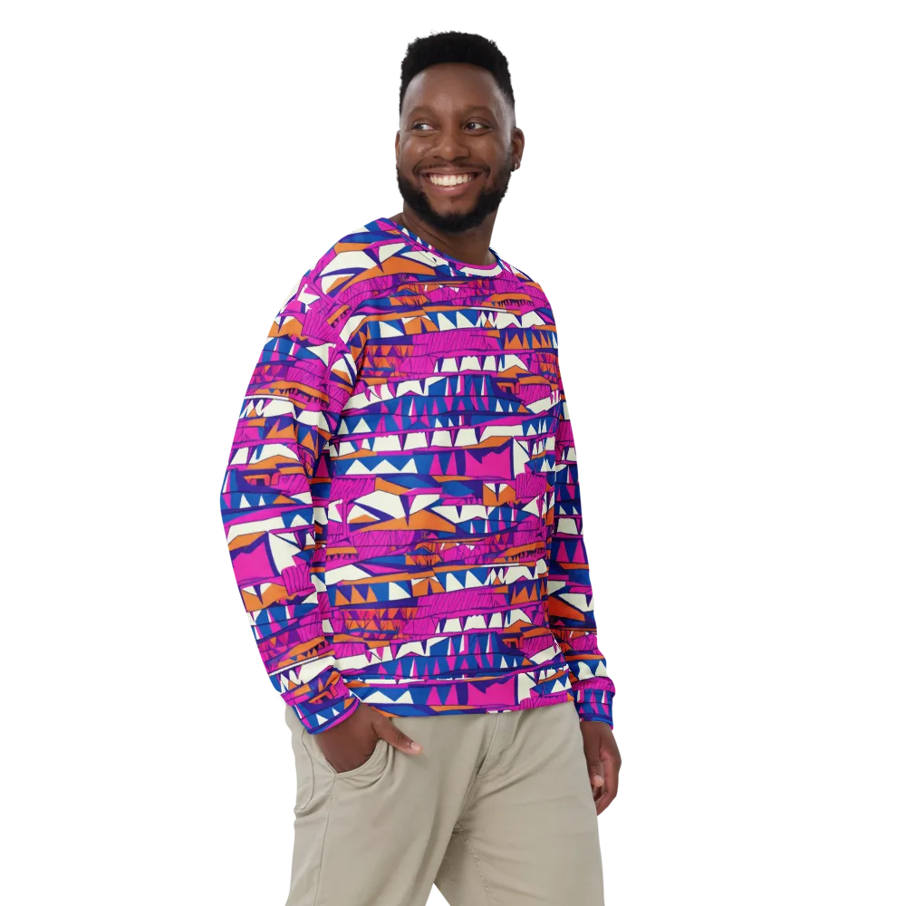 Neon Canyon on Sweatshirt — Front