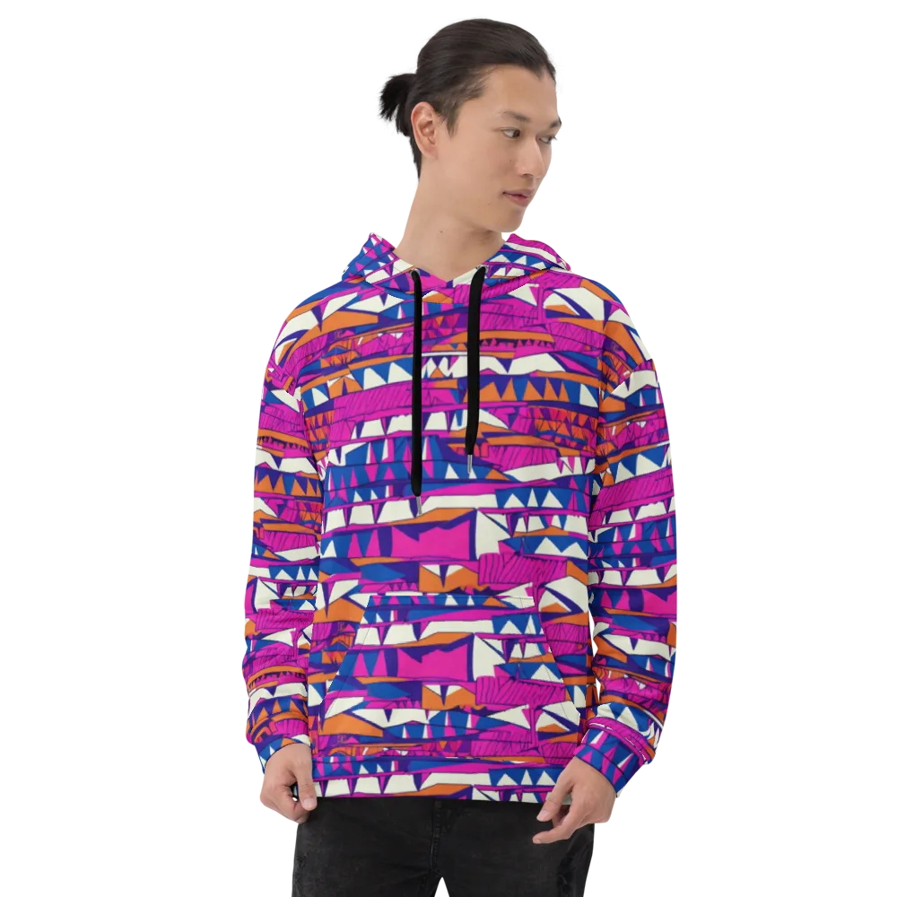 Neon Canyon on Hoodie — Front