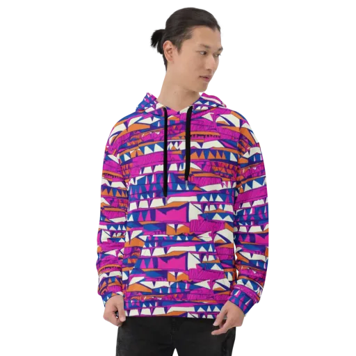 Neon Canyon on a Hoodie