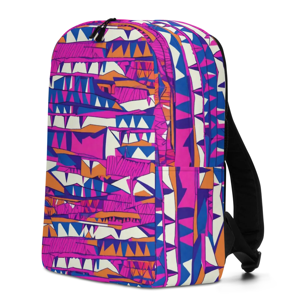 Neon Canyon on Minimalist Backpack — Left