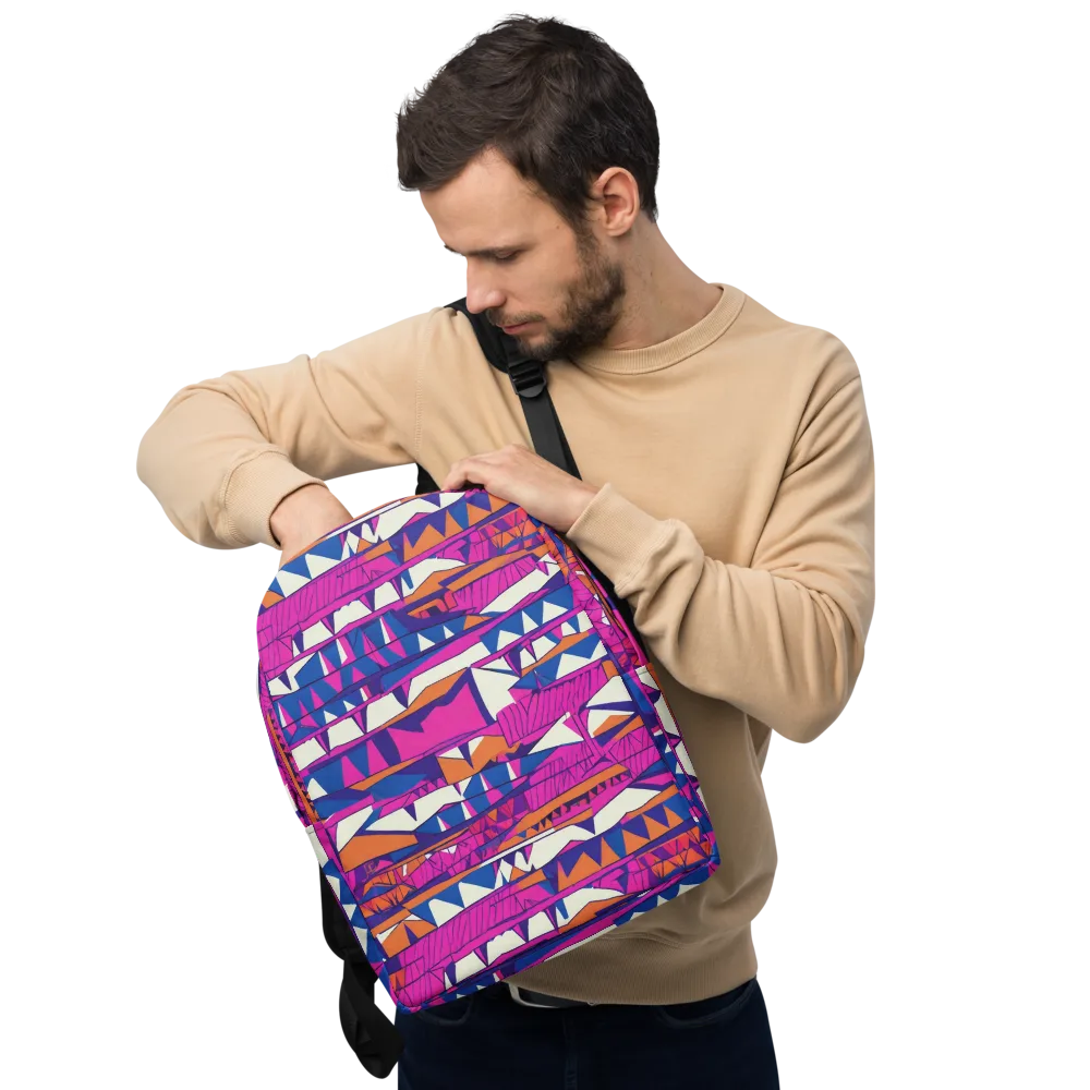 Neon Canyon on Minimalist Backpack — Front