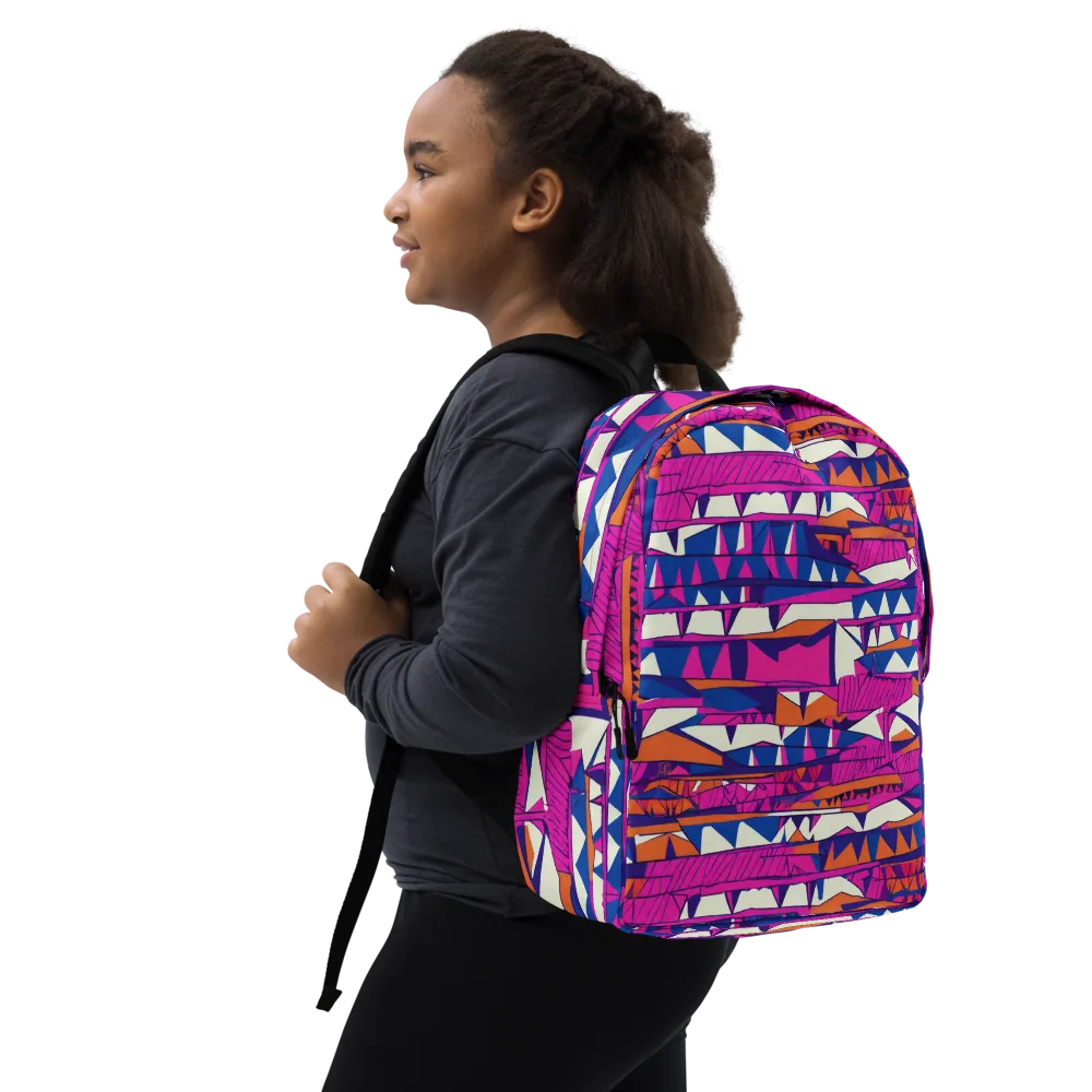 Neon Canyon on Minimalist Backpack — Right Front