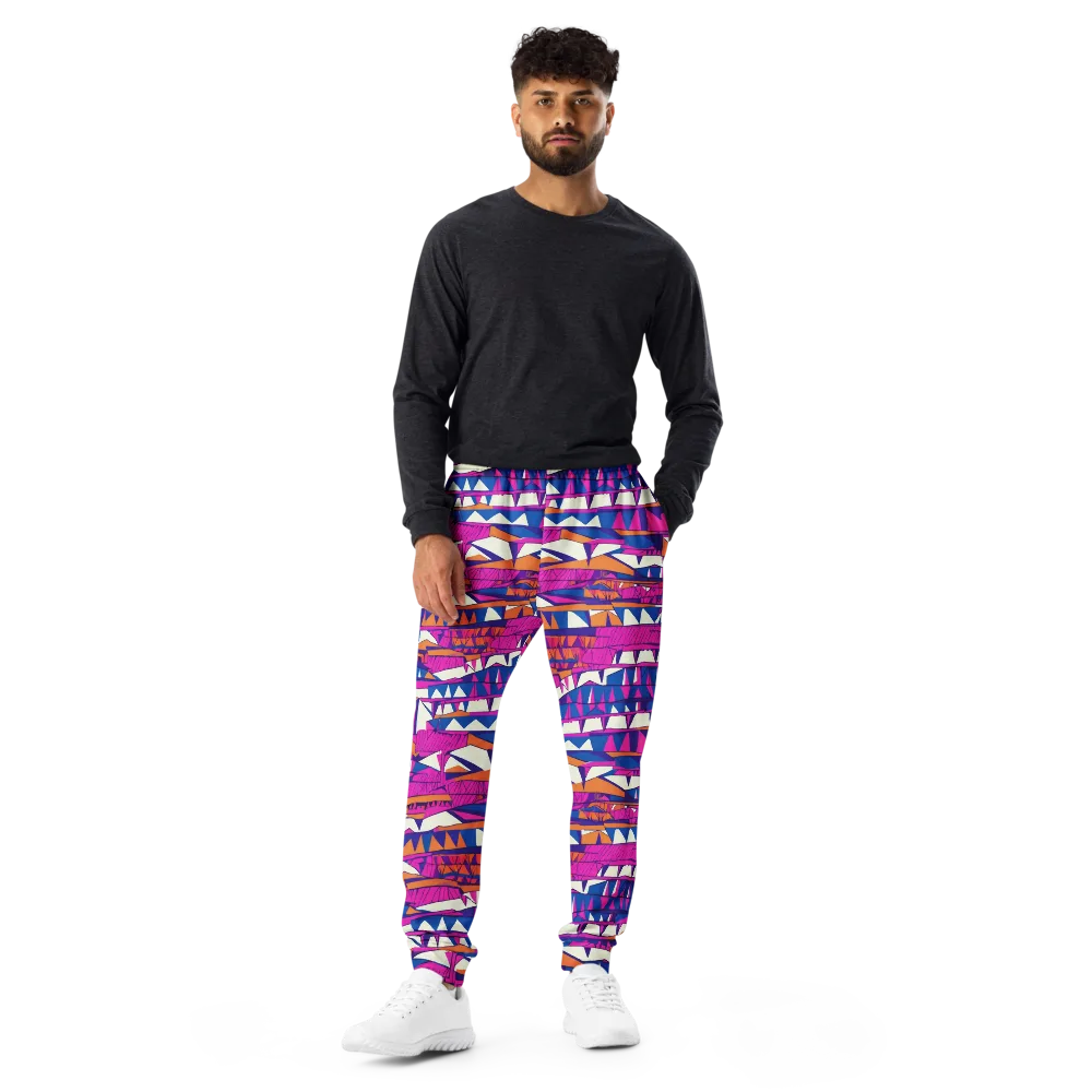 Neon Canyon on Men's Joggers — Front