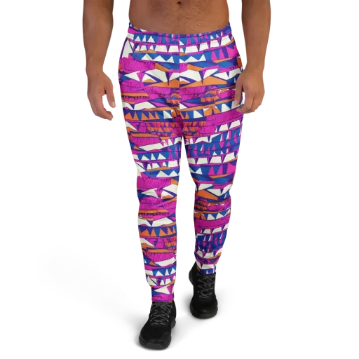 Neon Canyon on a Men's Joggers