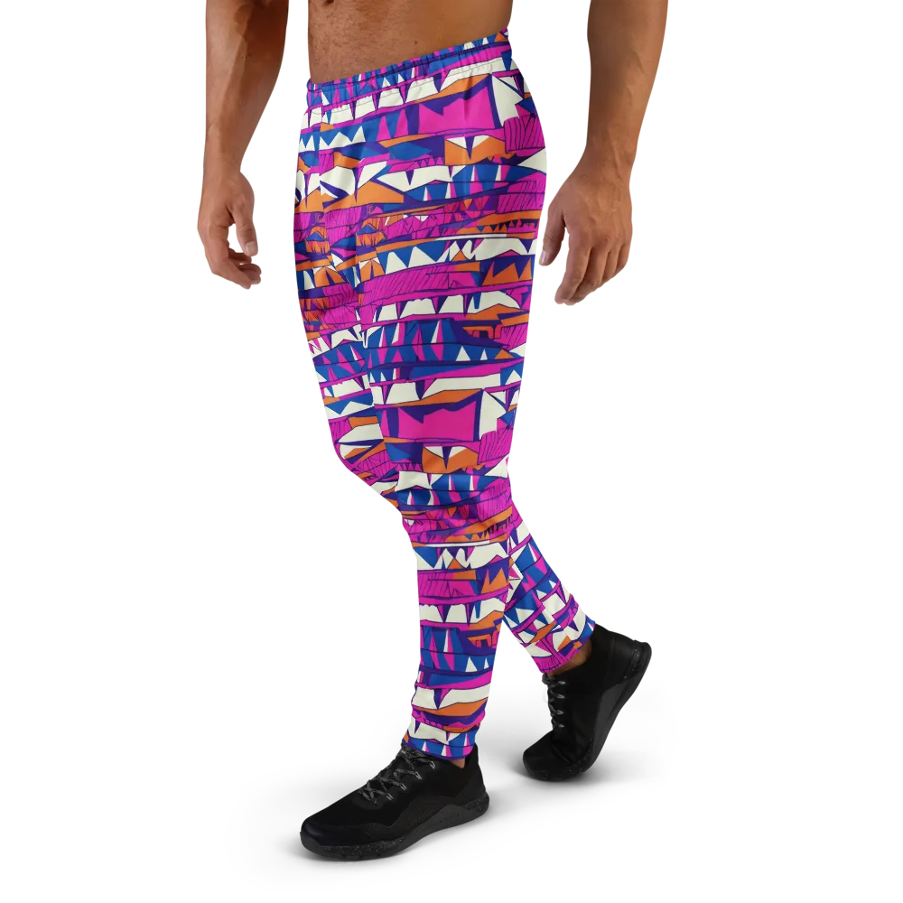 Neon Canyon on Men's Joggers — Left