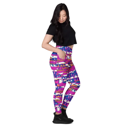 Neon Canyon on a Leggings with Pockets