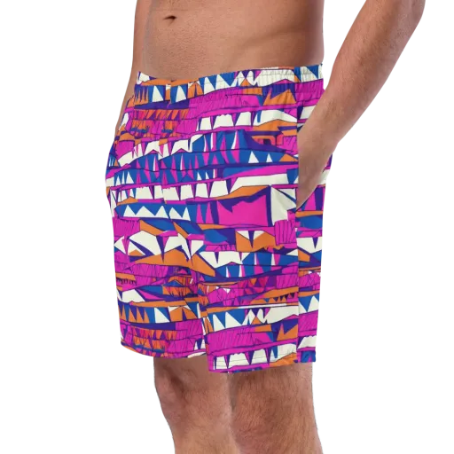 Neon Canyon on a Swim Trunks