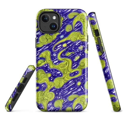 Lime Current on a MagSafe Tough Case for iPhone®