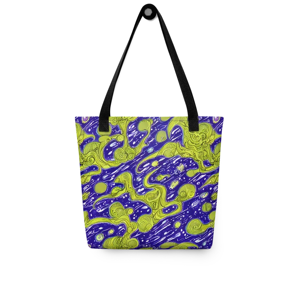 Lime Current on Tote Bag — Front