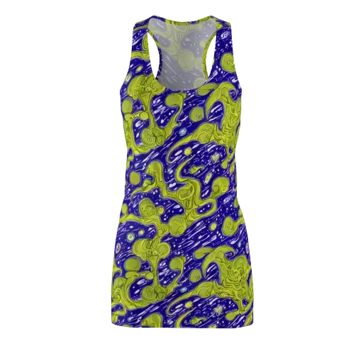 Lime Current on a Racerback Dress