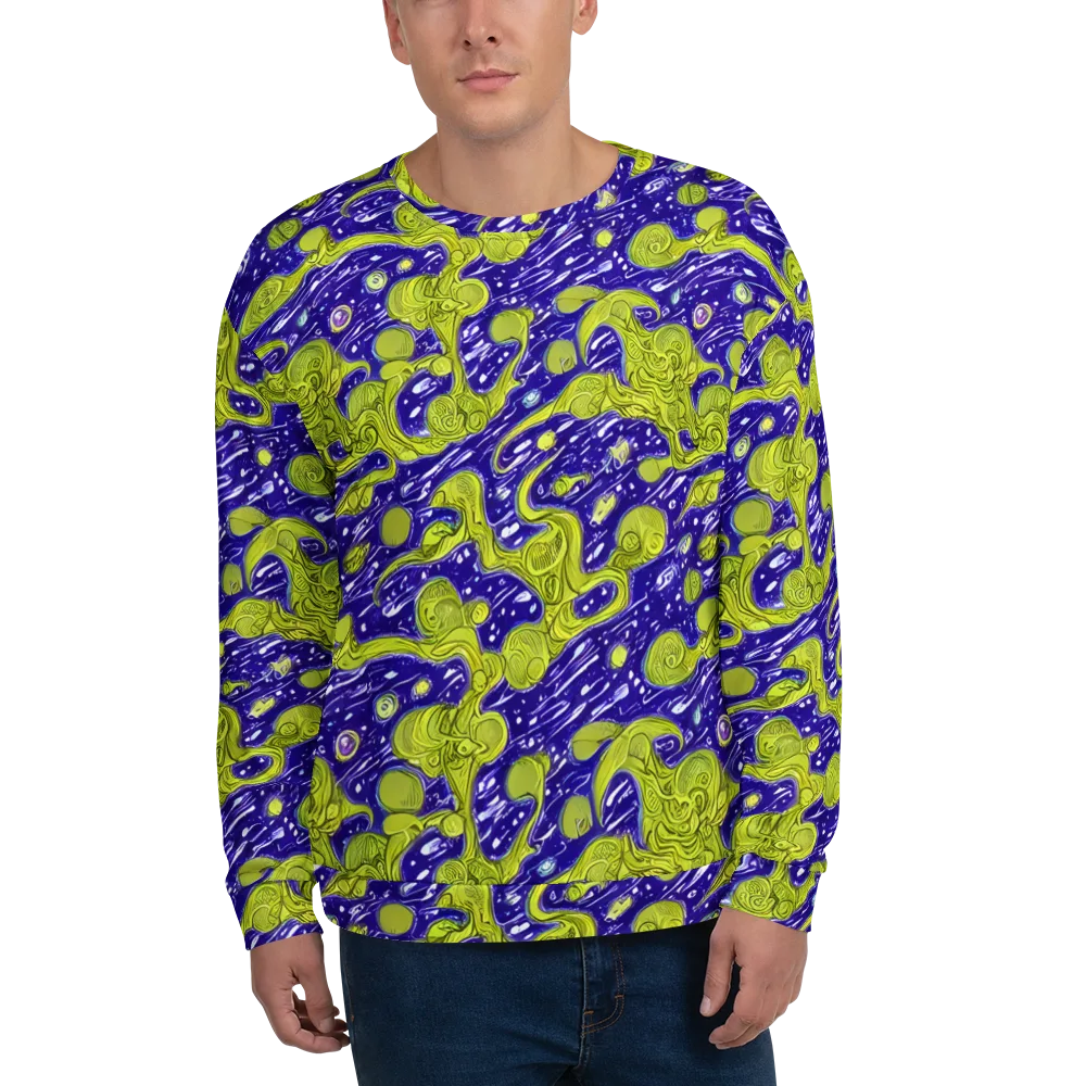 Lime Current on Sweatshirt — Front