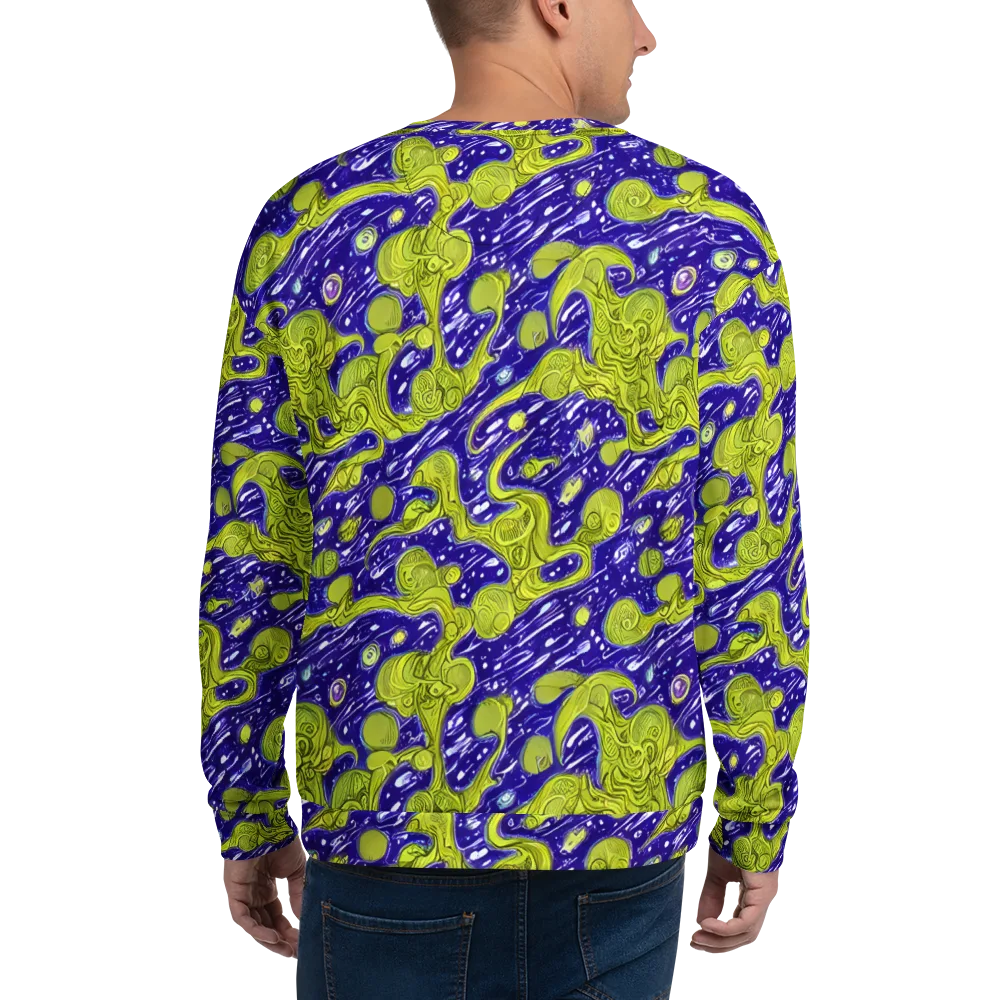 Lime Current on Sweatshirt — Back