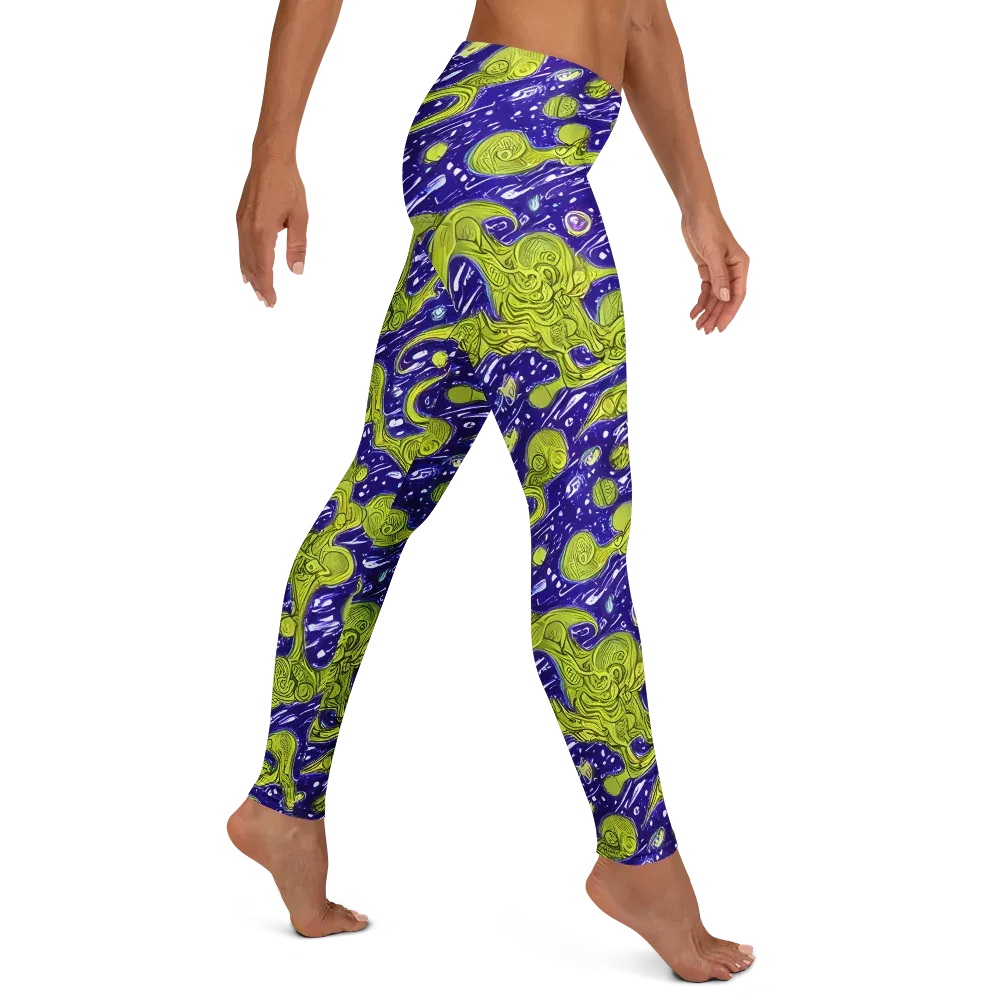 Lime Current on Leggings — Right