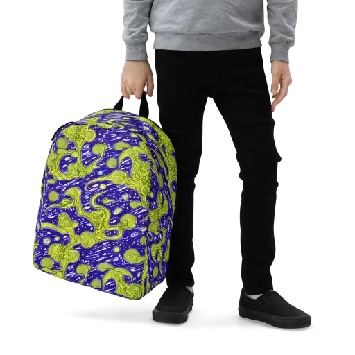 Lime Current on a Minimalist Backpack