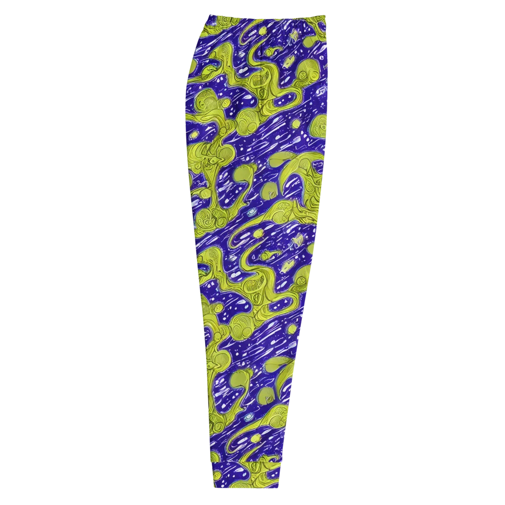 Lime Current on Men's Joggers — Right