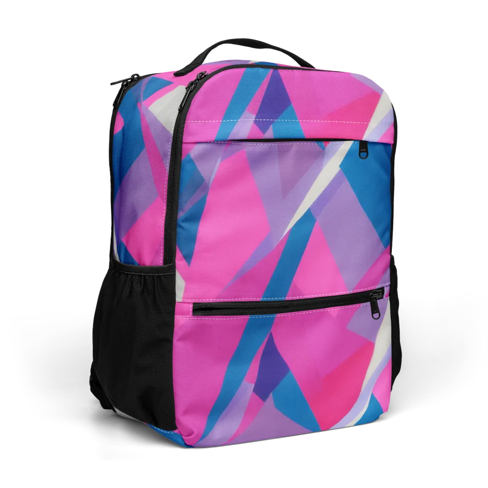 Chromatic Angles on Utility Backpack — Right Front